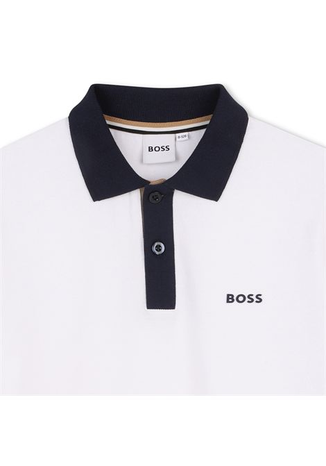 Polo con logo HUGO BOSS KIDS | J5295510P